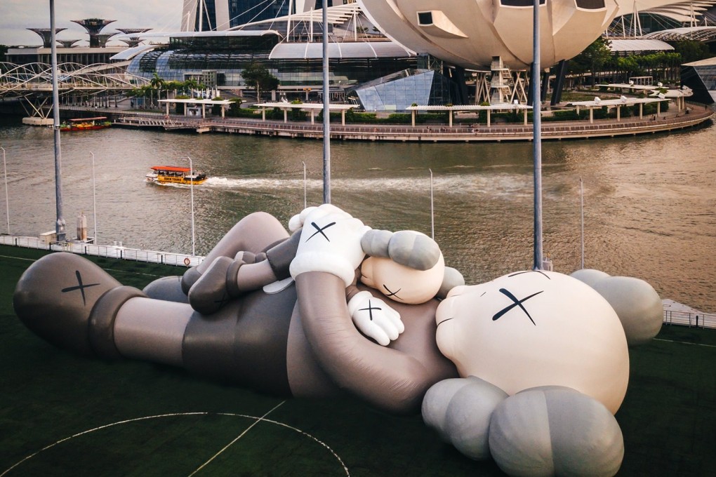 KAWS Sculptures for sale - Holiday Singapore (Brown) – ARTETRAMA