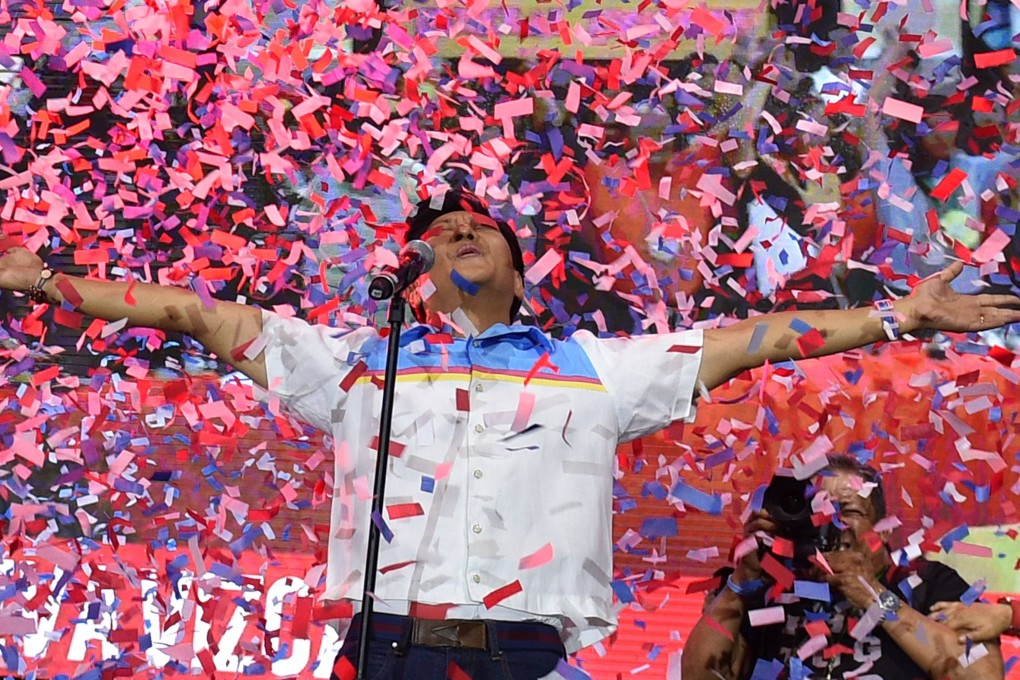 Ferdinand ‘Bongbong’ Marcos Jnr, son of the late Philippine dictator, is running for the presidency. Photo: AFP