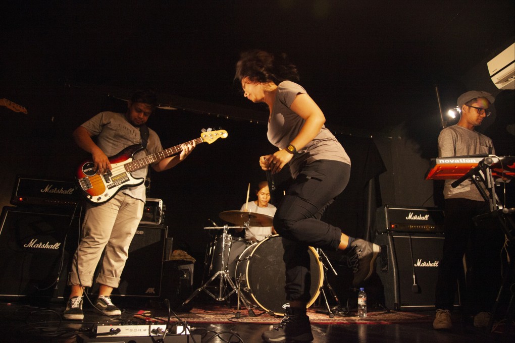 Singaporean underground band The Psalms, pictured here performing in 2015, are one of a wide range of bands featured in Scene UnSeen. Photo: Woo Kai Shan / Courtesy of M’GO Films