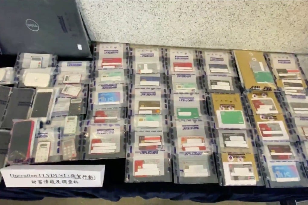 Evidence seized during the police raids. Photo: Facebook