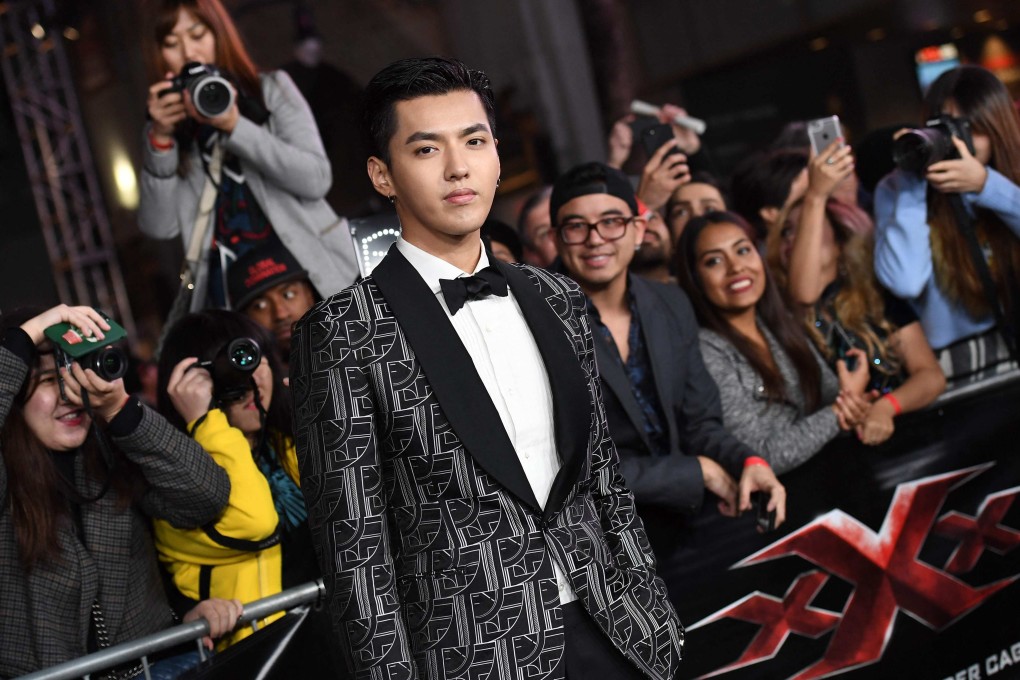 This file photo taken on January 19, 2017 shows actor Kris Wu attending the premiere of “xXx: Return Of Xander Cage” in Los Angeles, California. The Chinese-Canadian pop megastar was detained on suspicion of rape, Beijing police said on July 31, 2021. Photo: AFP