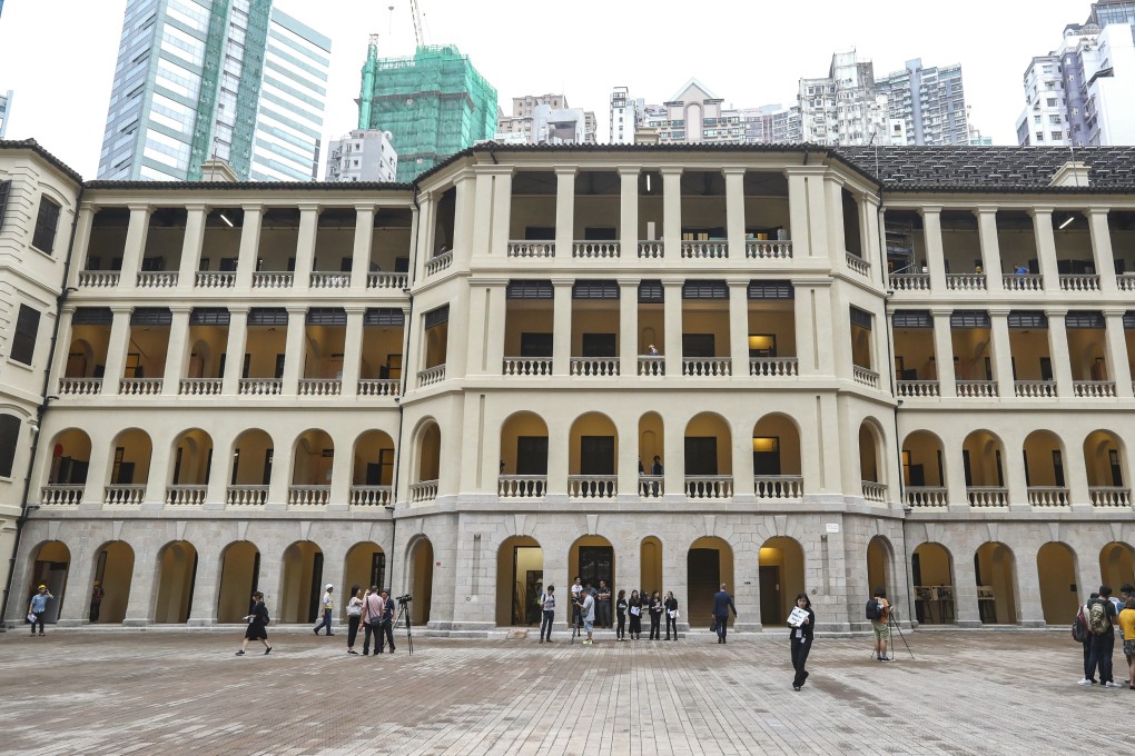 Tai Kwun, as the colonial era police station compound is called, during a media preview on 9 May 2018. Photo: Nora Tam