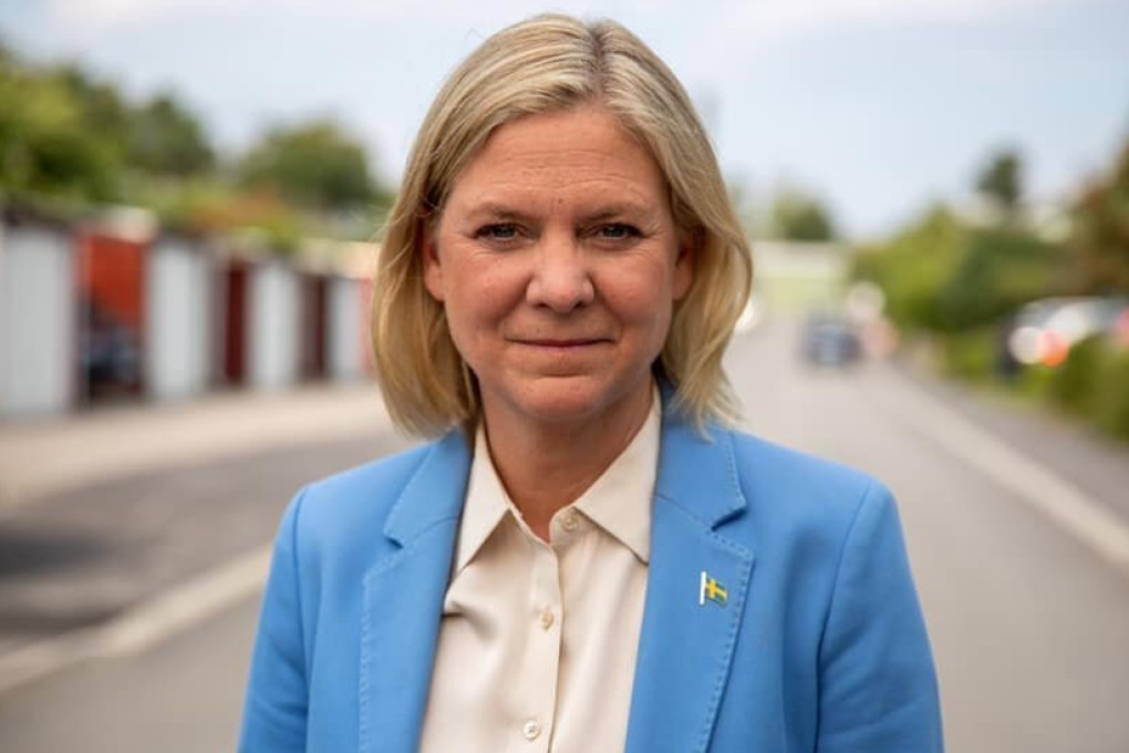 Sweden’s Prime Minister Magdalena Andersson. Photo: Facebook
