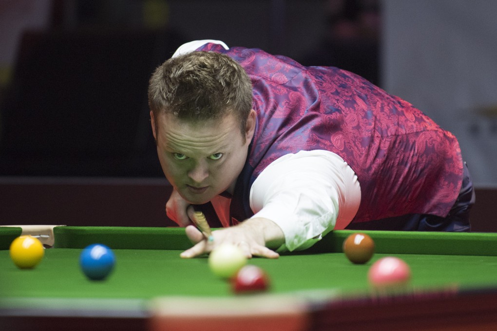 Former world snooker champion Shaun Murphy of England in a game at the World Snooker Masters in Hong Kong in 2017. Photo: Xinhua