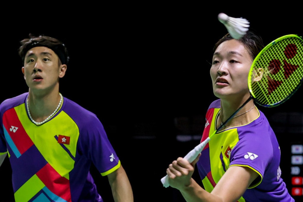 Tang Chun-man and Tse Ying-suet in action during the Indonesia Open in Bali. Photo: Badminton Photo