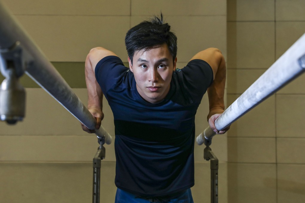 Gymnast Shek Wai-Hung poses at the Shun Lee Tsuen Sports Centre in Sau Mau Ping. Photo: Felix Wong