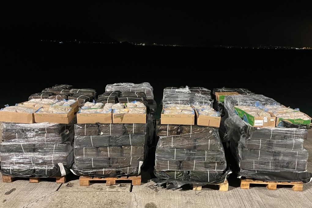 Smuggling haul seized at sea by authorities. Photo: Handout