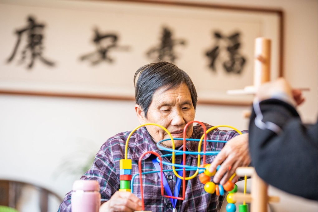 Daily life at a health care center in Bijie, southwest China’s Guizhou province, March 27, 2021. Photo: Getty