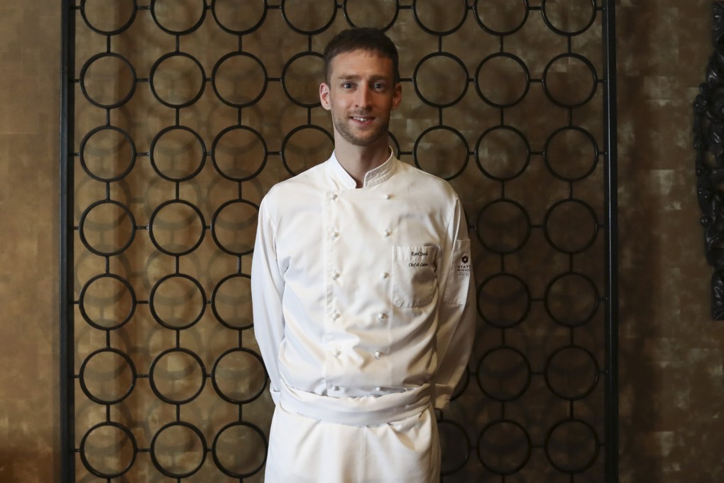Karl Steele is the 30-year-old chef de cuisine at Hugo’s at the Hyatt Regency Tsim Sha Tsui in Hong Kong. Photo: Jonathan Wong