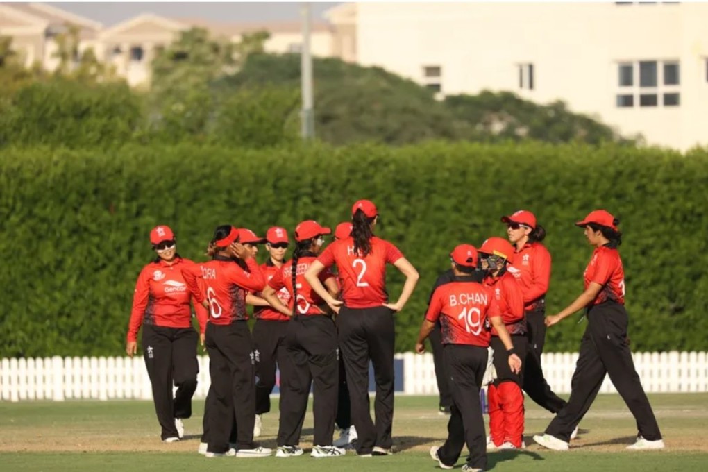 Hong Kong beat Bhutan by 20 runs at the ICC Academy in Dubai. Photo: ICC