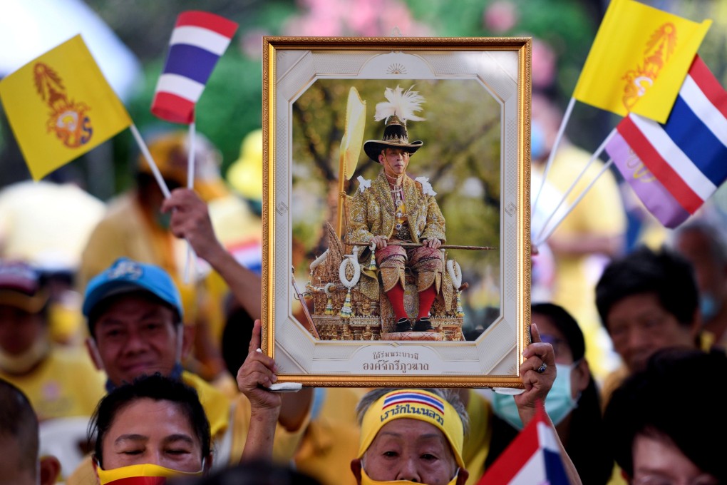 A portrait of Thailand’s King Maha Vajiralongkorn. Photo: Reuters