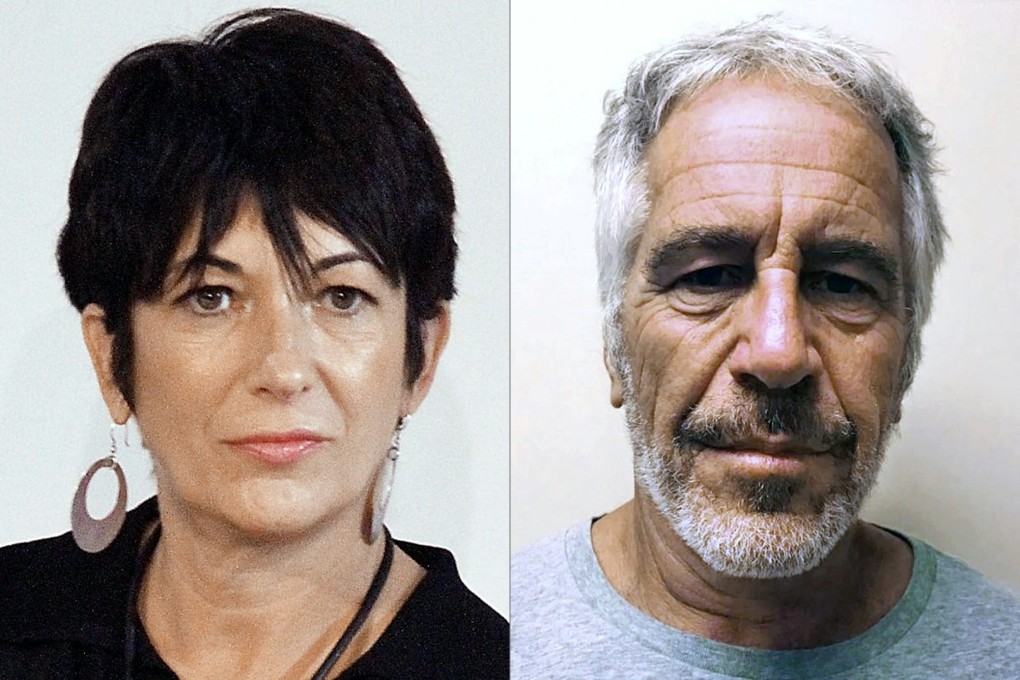 Ghislaine MaxwelL, left, and Jeffrey Epstein. Photo: AFP  / New York State Sex Offender Registry / Laura Cavanaugh