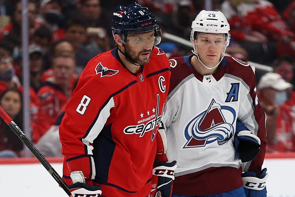Will we see Alex Ovechkin of the Washington Capitals and Nathan MacKinnon of the Colorado Avalanche in China this February? Photo: AFP