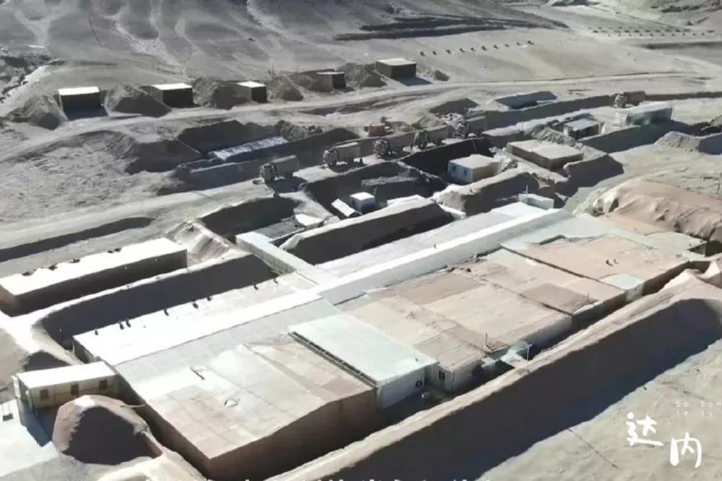 The PLA has been building underground facilities along its borders with India in the Himalayas. Photo: Handout