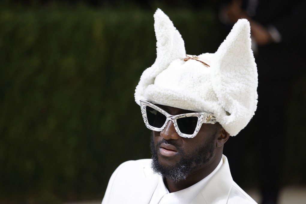 Fashion designer Virgil Abloh poses on the red carpet for the 2021 Met Gala in New York on September 13. Photo: EPA-EFE