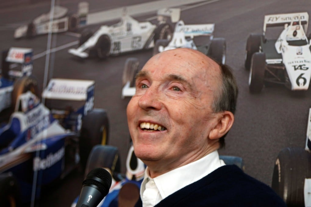 Formula One team founder Frank Williams in 2013. Photo: Reuters