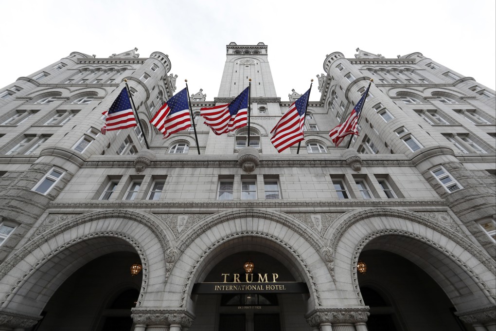 Trump International Hotel at 1100 Pennsylvania Avenue NW, in Washington. File photo: AP