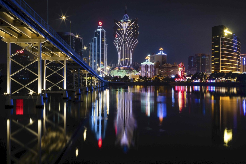 The Hong Kong-listed stocks of  Macau gaming operators fell on Monday on renewed fears of a regulatory crackdown by Beijing. Photo: AFP