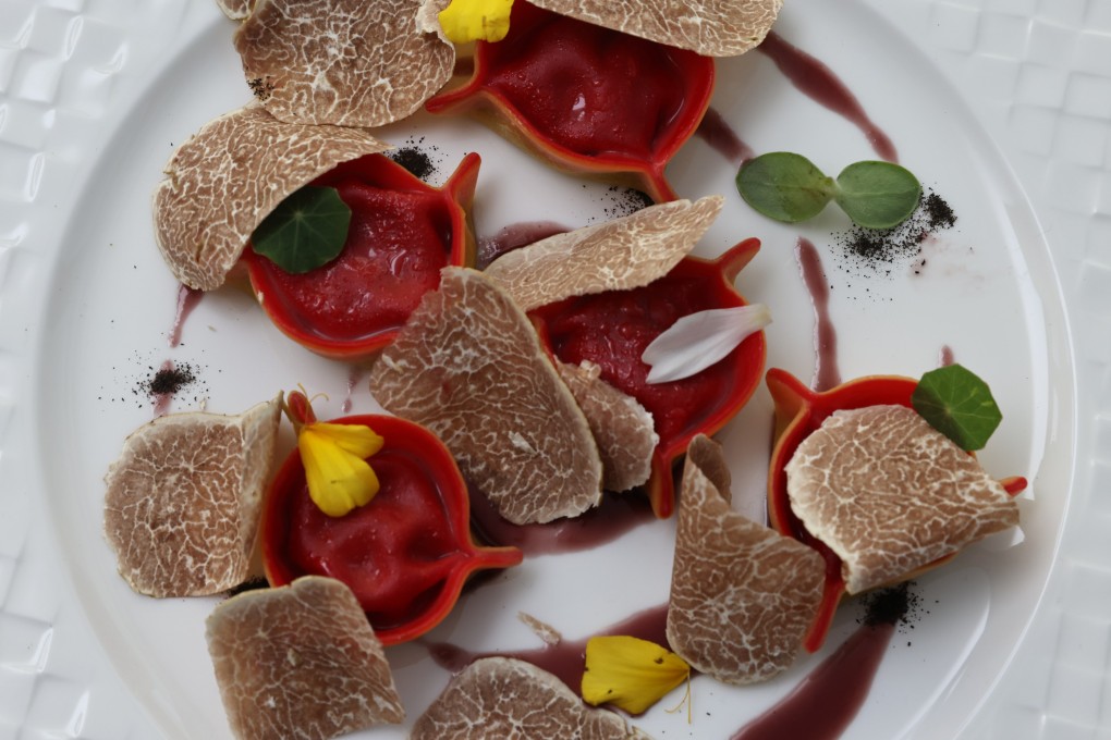 Wagyu ravioli from Radical Chic, one of the Hong Kong restaurants helping to redefine our understanding of Italian cuisine. Photo: K. Y. Cheng