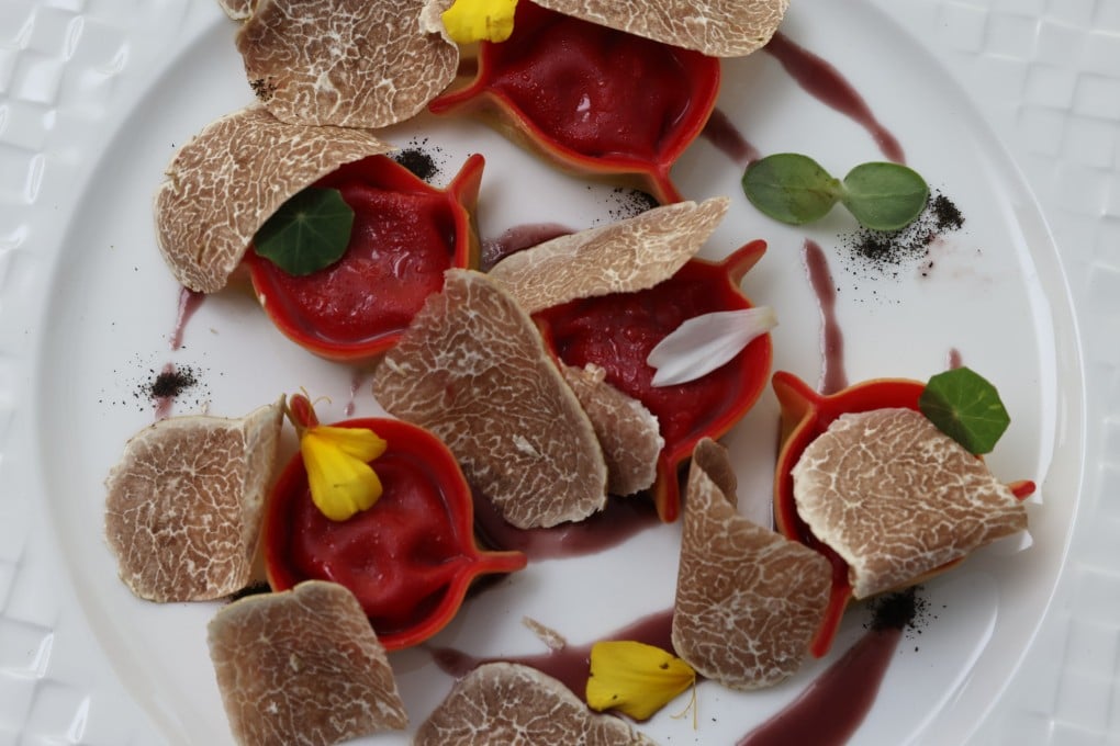 Wagyu ravioli from Radical Chic, one of the Hong Kong restaurants helping to redefine our understanding of Italian cuisine. Photo: K. Y. Cheng