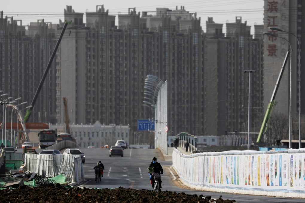 Personal home loans in China rose by 1 per cent to 37.7 trillion yuan (US$5.92 trillion) in October from the prior-year period. Photo: Reuters