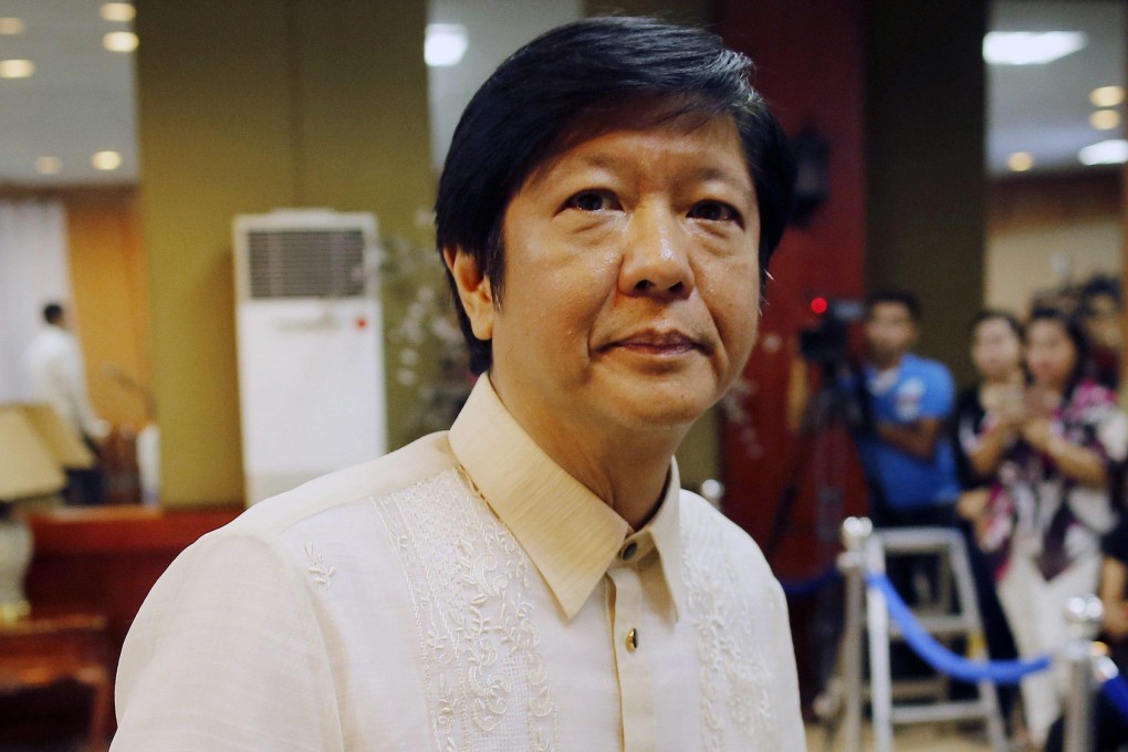 Ferdinand ‘Bongbong’ Marcos’ presidential bid has been beset by bizarre claims. File photo: EPA