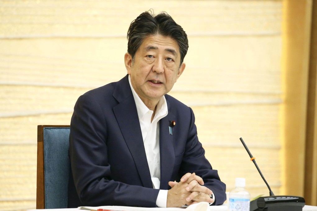 Former Japanese prime minister Shinzo Abe. Photo: Kyodo