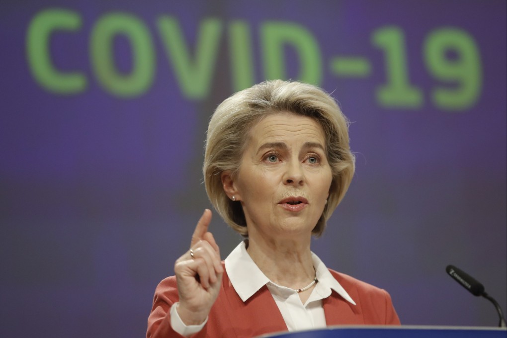 President of the European Commission Ursula von der Leyen urges mandatory vaccination ‘discussion’. Photo: EPA-EFE.