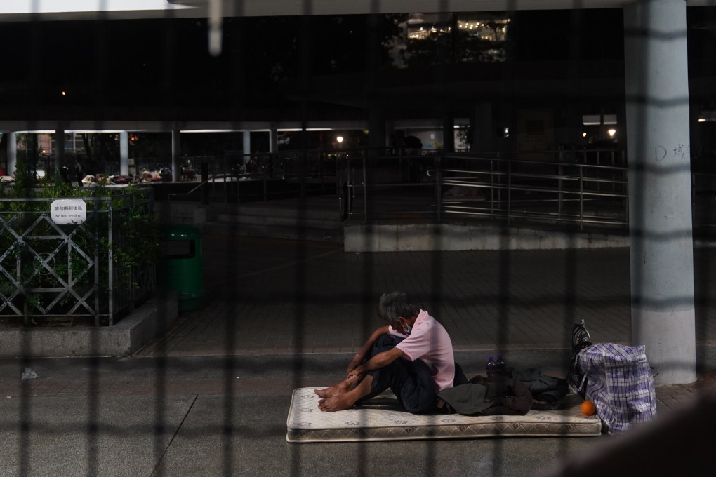 Hong Kong’s homeless population increased last year because of the pandemic, and a local NGO is raising funds to help them. Photo:  Sam Tsang