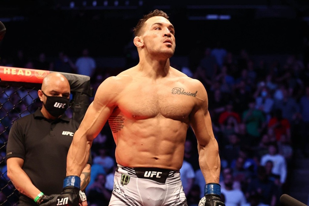 Michael Chandler looks on before his fight against Charles Oliveira at UFC 262. Photo: Troy Taormina/USA TODAY Sports