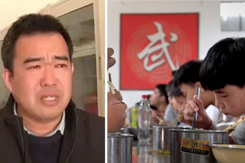 A principal broke down in tears after dozens of his students fell sick from a school lunch. Photo: Handout