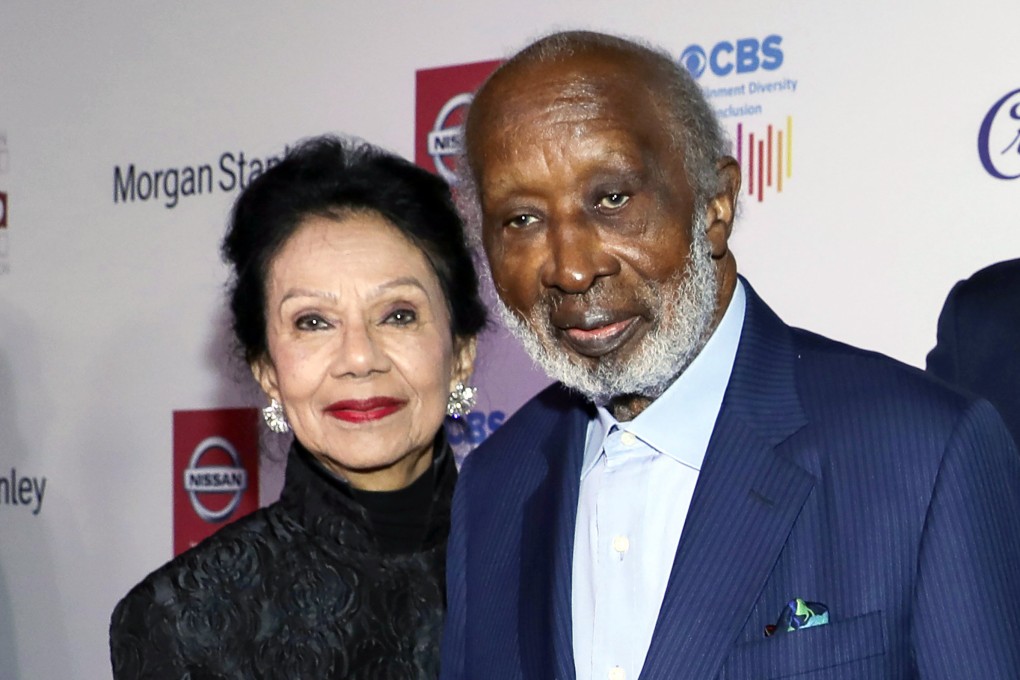 Jacqueline Avant, left, and Clarence Avant in 2020. File photo: AP