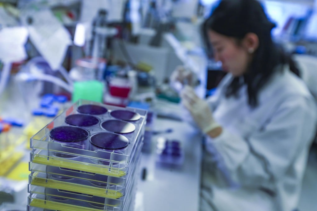 A researcher at the University of Hong Kong Li Ka Shing Faculty of Medicine in Pok Fu Lam at work in May 2018. Hong Kong’s global mindset, wealth of talented academics and well-ranked universities offer a vibrant intellectual environment. Photo: Nora Tam