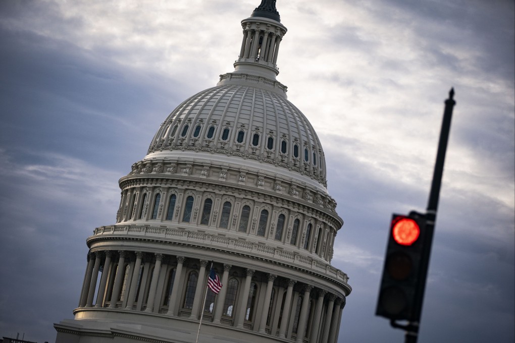 The US Capitol in Washington. The risk of a US government shutdown is looming. Photo: Bloomberg