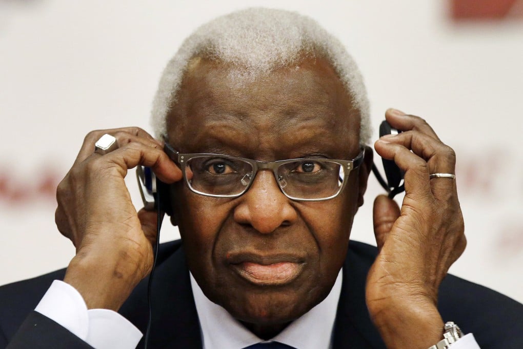 Lamine Diack, the controversial former president of the International Athletics Federation, has died, his family said Friday. He was 88. Photo: AP Photo/Kin Cheung