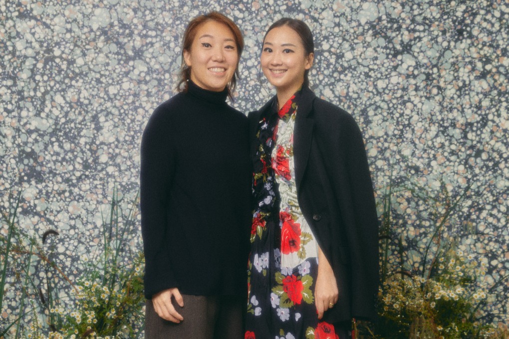 Jacqueline Chak (left) and Genevieve Chew, founders of Editecture, at the opening of a pop-up store designed and curated by them for Matchesfashion at Belowground, Landmark, Hong Kong. Photo: Alex Maeland