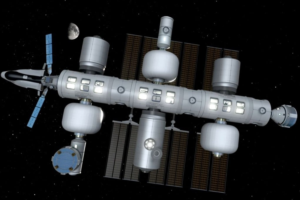Nasa has awarded US$130 million to Blue Origin to help develop its Orbital Reef space station, unveiled weeks ago, in partnership with Sierra Space and Boeing. Photo: Blue Origin
