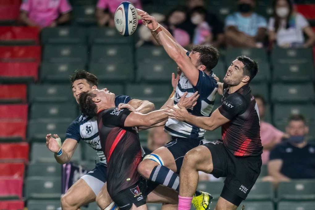 As the Dettol Premiership approaches the business end of the season the battle to finish in the top four and qualify for the grand championship is likely to go down to the wire. Photo: Ike Li/Ike Images