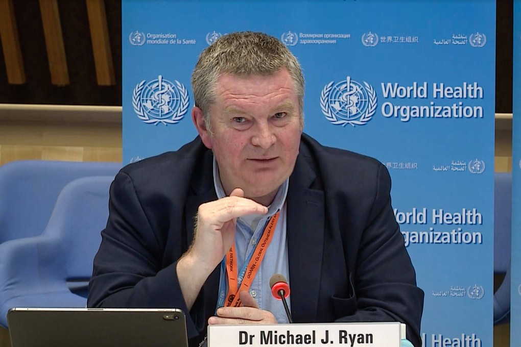 World Health Organization (WHO) Health Emergencies Programme Director Michael Ryan. Photo: AFP