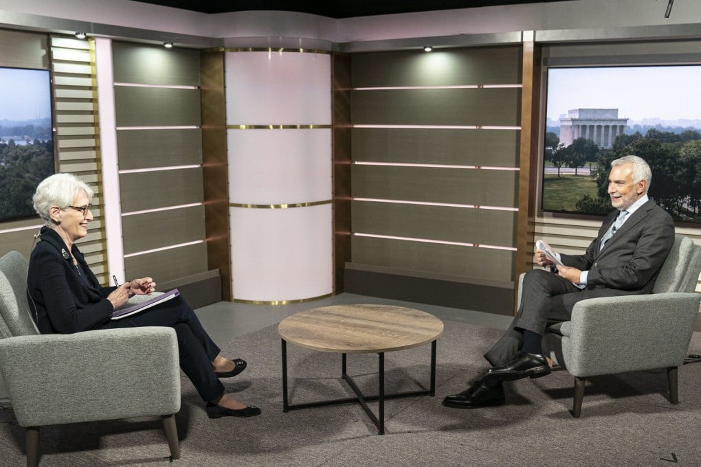 Wendy Sherman, the US deputy secretary of state, and her EU counterpart, Stefano Sannino, finished two days of talks in Washington on Friday. Photo: US Department of State