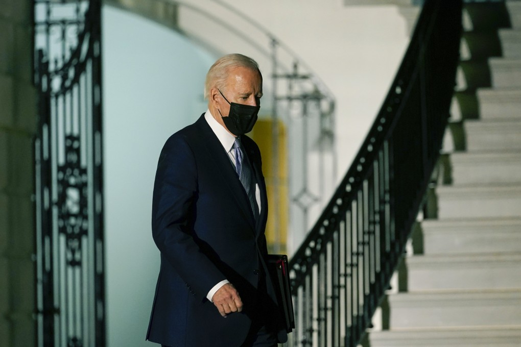 US President Joe Biden at he White House in Washington on Friday. Photo: AP
