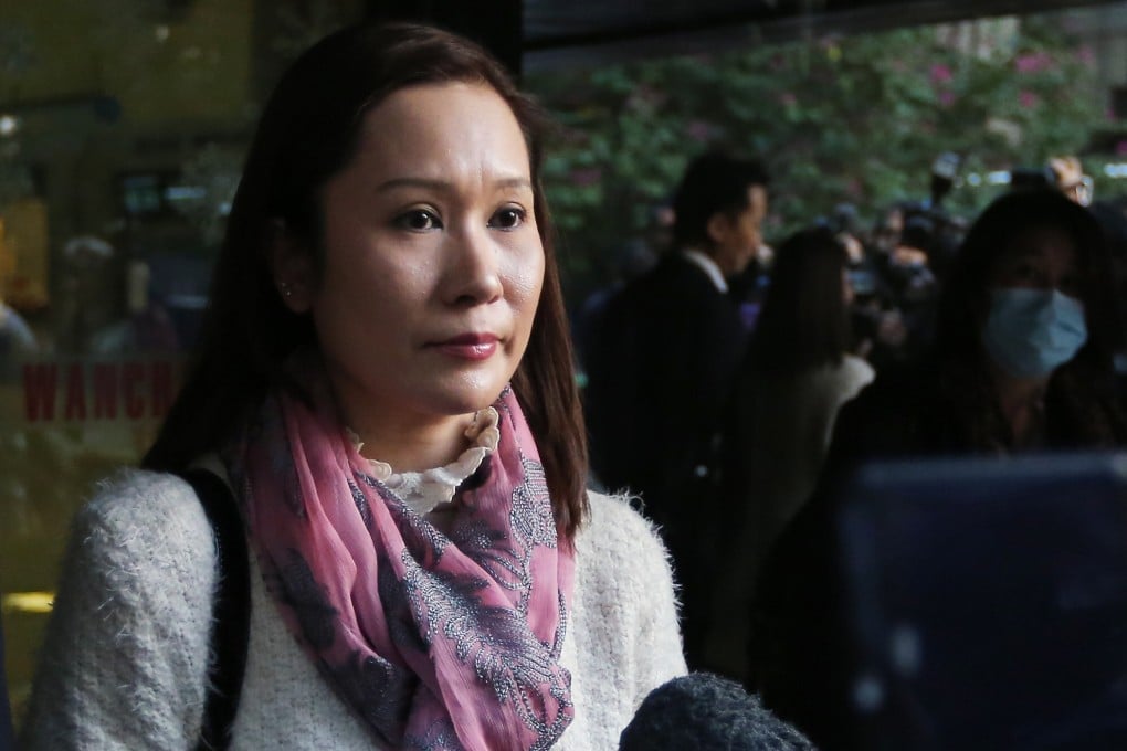 Law Wan-tung, convicted in 2015 of torturing her Indonesian domestic helper Erwiana Sulistyaningsih, has been declared bankrupt. Photo: Sam Tsang