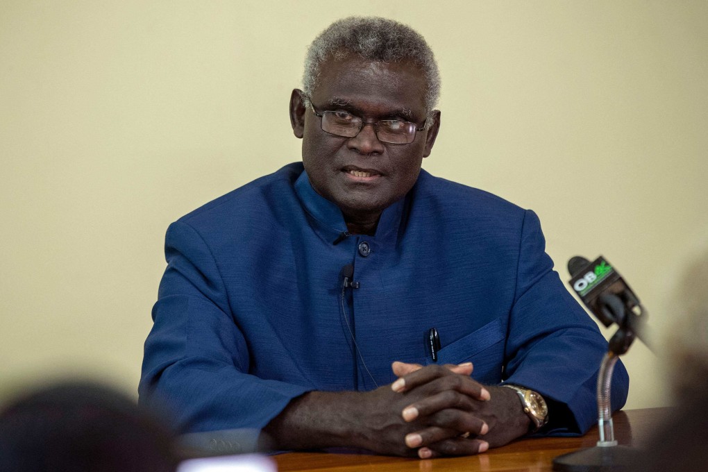 Solomon Islands Prime Minister Manasseh Sogavare. Photo: AFP
