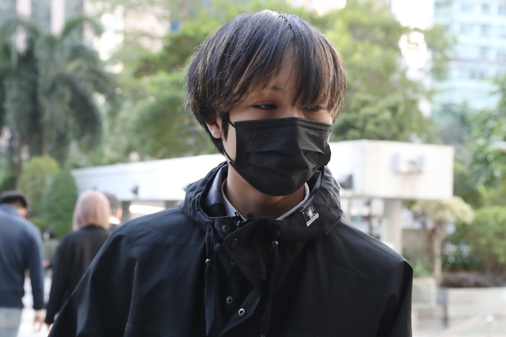 Patrick Chow appears at the District Court on Monday. Photo: Edmond So