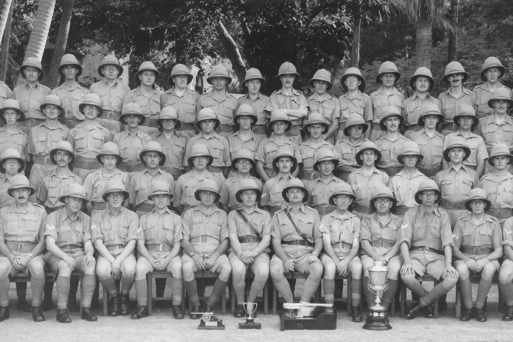The Second Battery of the Hong Kong Volunteer Defence Corps photographed in 1941. Photo: Courtesy of Elaine Polglase and the Vibe Christensen family.