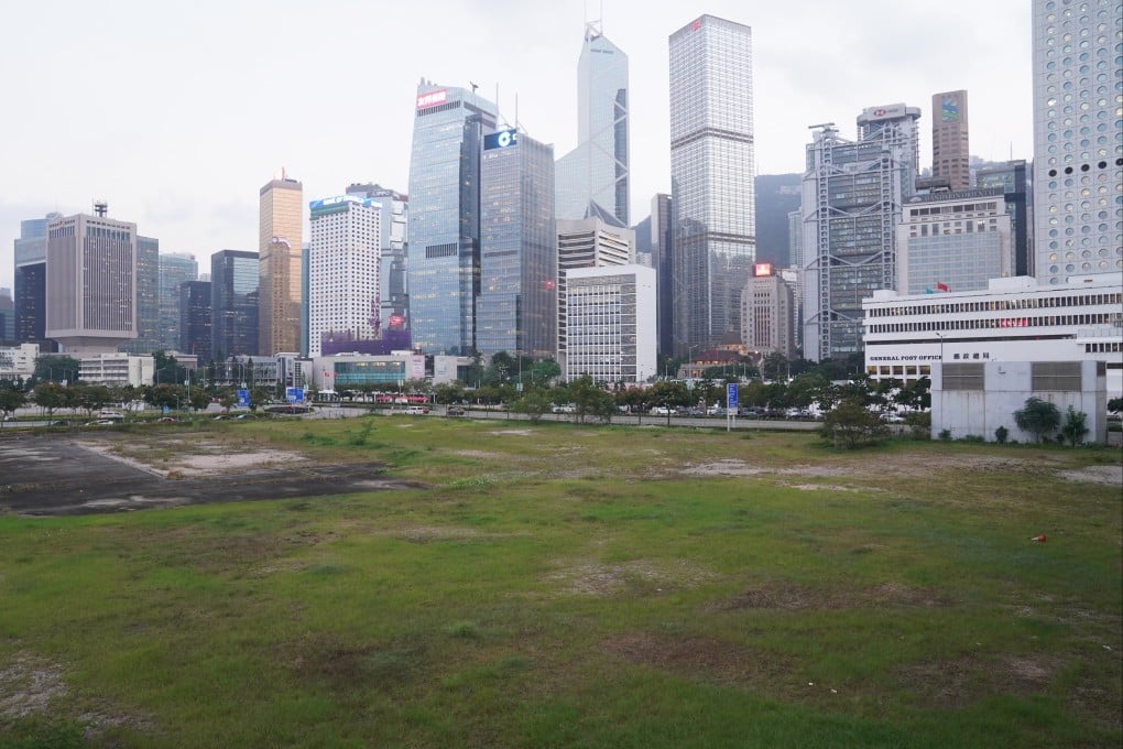 Henderson Land Development last month won the tender for Hong Kong’s most expensive commercial land parcel, paying a record HK$50.8 billion for a harbourfront plot in Central. Photo: Sam Tsang
