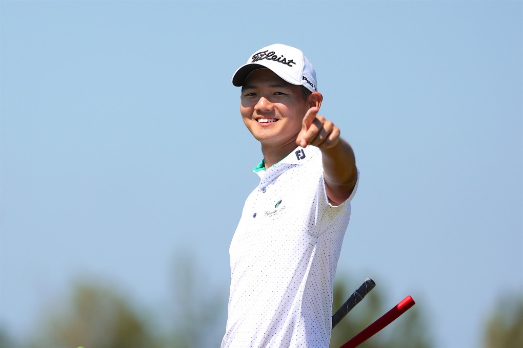 Hong Kong golfer Jason Hak is eyeing a place on the DB World Tour via the Volvo China Open. Photo: CWH