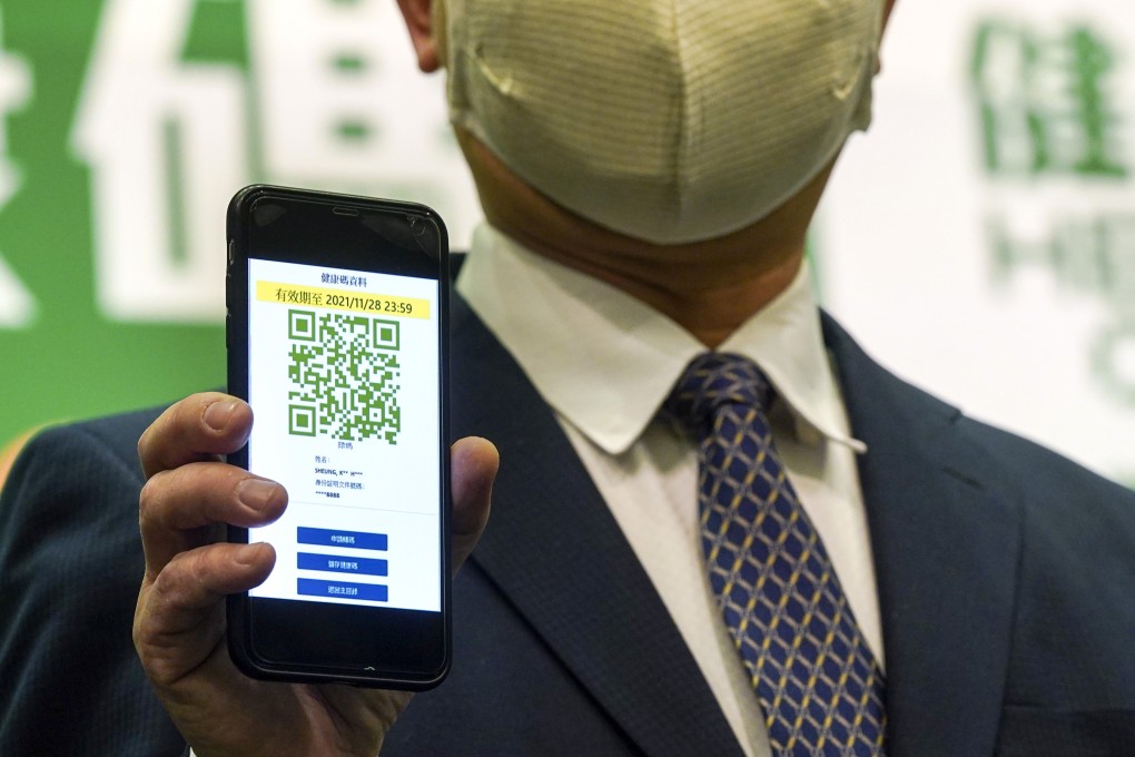Green means go under Hong Kong’s new health code system for travel to mainland China. Photo: Sam Tsang