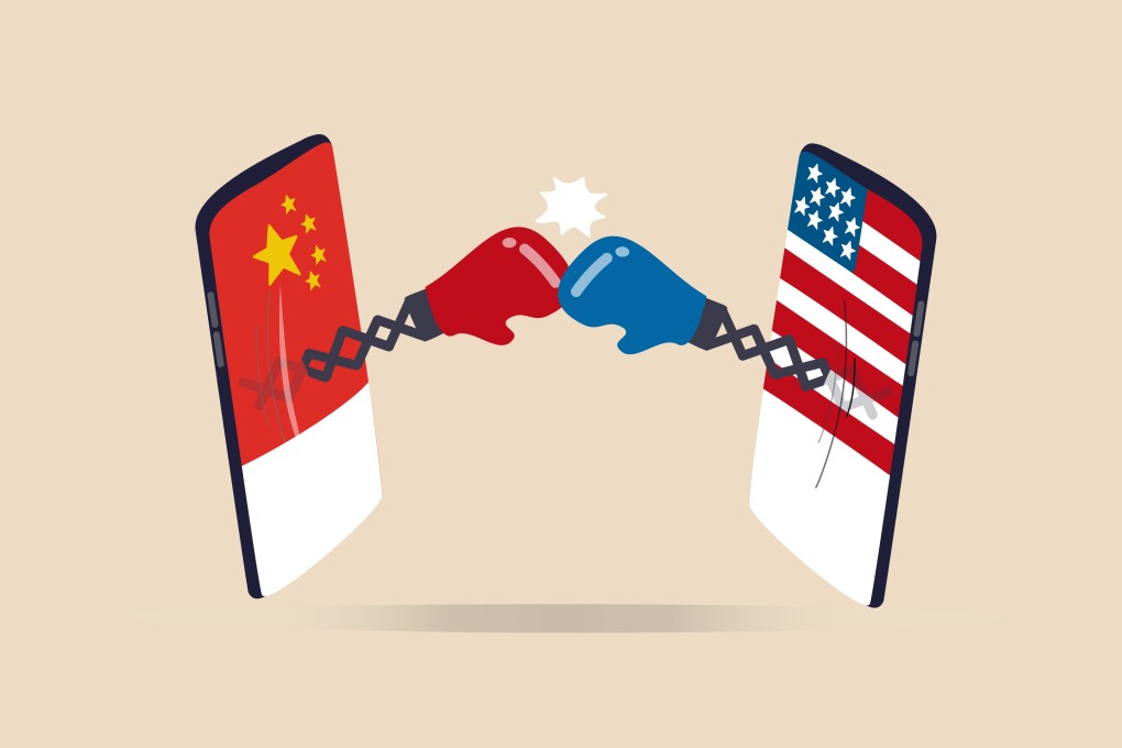 The US-China tech war is expected to intensify amid predictions that America will be overtaken in a range of foundational 21st century technologies by its top economic rival. Illustration: Shutterstock