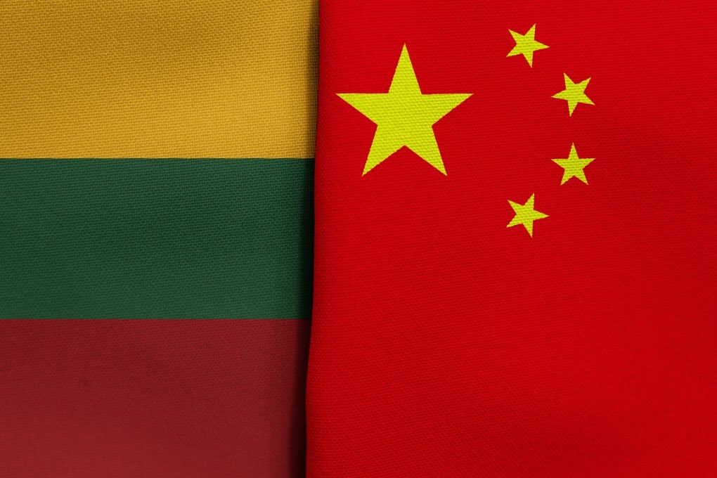 China downgraded its diplomatic ties with Lithuania last month after Taiwan opened a representative office in Vilnius. Photo: Shutterstock Images
